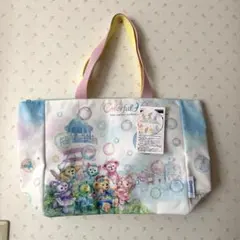【新品タグ付き】ダッフィー＆フレンズ 20周年 カラフルハピネス トートバッグ