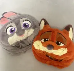 ディズニー ズートピア ファンキャップ ジュディ ニック 2点セット