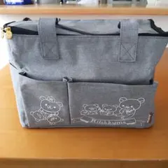 ジョーシン リラックマ BOXバッグ グレー