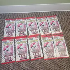 ポケモンカード151 バラ10パック - メルカリ