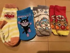 アンパンマンキッズ靴下4足セット