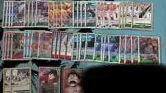 ワンピースカード 構築済みデッキ 赤ルフィ ルフィ リーダーパラレル