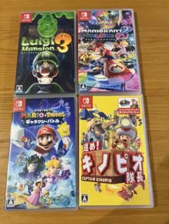 Nintendo Switch ゲーム4本セット