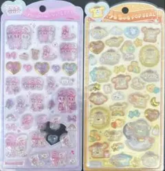 【正規品】　サンリオ　うるちゅるポップシール　セット