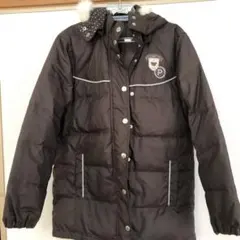 ポンポネット ブラウン ダウン 150