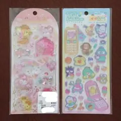 正規品 キティ ウォーターシール、サンリオキャラクターズ 平成はっぴーフォン