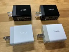 Anker 24W ２ポート USB Type-A 急速充電器 ４個セット