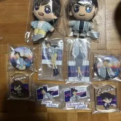 名探偵コナン　セガラッキーくじ　毛利蘭　工藤新一　ぬいぐるみマスコット