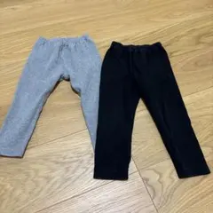 UNIQLO ベビー レギンス 90cm 2枚セットのサムネイル