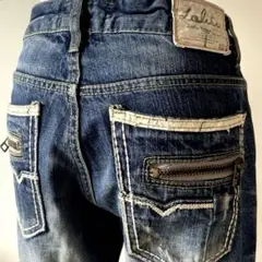 LOLITA JEANS ジップ ブーツカット デニム Y2K 平成ギャルのサムネイル