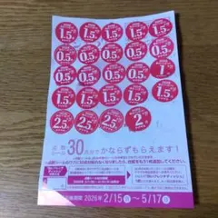 ヤマザキ春のパンまつり　シール30点