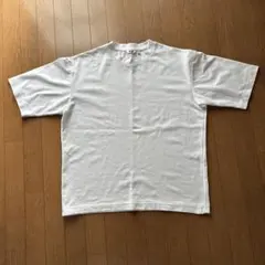 ユニクロUエアリズムコットンオーバーサイズＴシャツホワイトLサイズ