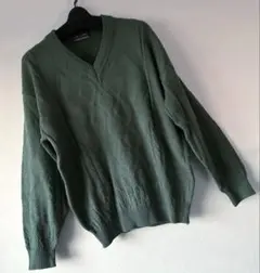 日本製・L WEEKEND SWINGER 3Dデザインニット セーター レア