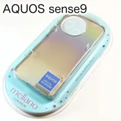 AQUOS sense9 ソフトケース クリアオーロラ カバー470