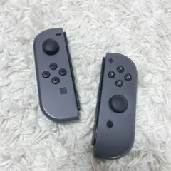 右ジャンク　Nintendo Switch ジョイコン　グレー　右　左