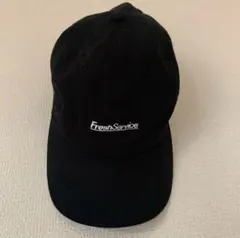 【即完品】FreshService コーポレートキャップ　ブラック