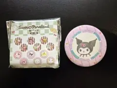 サンリオ　ピューロランド　缶バッジ　和柄　クロミ