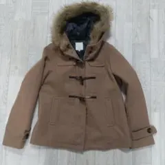 earth music&ecology ダッフルコート ファー付き