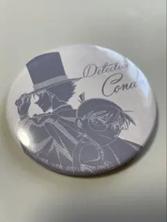 名探偵コナン　怪盗キッド・コナン缶バッジ