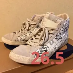 オニツカタイガー × ノワート限定スニーカー 26.5cm FABRE BL-L