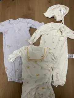 ジェラピケ　moimoln ロンパース 3点セット