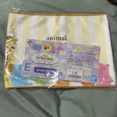 たべっ子どうぶつ　一番くじ　ふんわりタオル E賞
