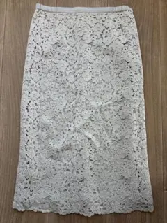 レース　タイトスカート　ユナイテッドアローズ　グリーンレーベル