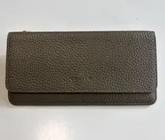 グレー レザー 長財布のサムネイル