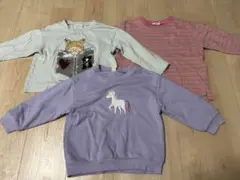 ロンT トレーナー 100 3枚セット