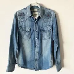 ナノユニバース メンズ デニムシャツ Mサイズ