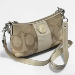 COACH コーチ シグネチャー ワンショルダーバッグ ハンドバッグ　2wayのサムネイル