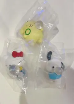 サンリオ きらっととんでいけしゃぼん玉 ハローキティ ポムポムプリン ポチャッコ