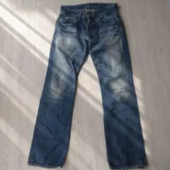 OMNIGOD ストレート デニム パンツ