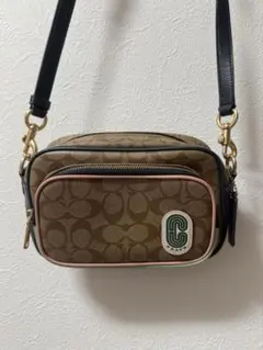 COACH コーチ ショルダーバッグ コート シグネチャー クロスボディー