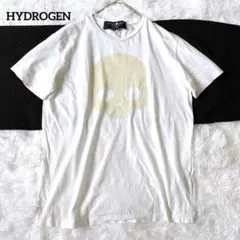 ハイドロゲン スカル 半袖Tシャツ ドクロ S 白 綿100のサムネイル