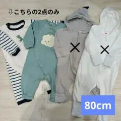 フード付きロンパースセット（95cm以下）