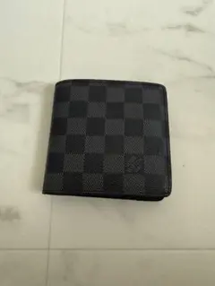 LOUIS VUITTON ダミエ グラフィット 二つ折り財布