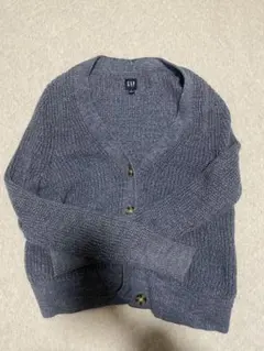 GAP ネイビー M ボタン付きニットベスト
