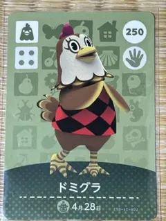 あつ森　amiibo ドミグラ