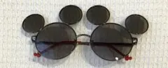 ミッキー型サングラス 黒