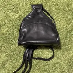 レザーバック　レディース　ショルダーバッグレザーリュック　古着　ヴィンテージ