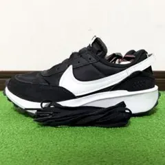NIKE WAFFLE DEBUT ワッフルデビュー!白!黒!厚底!23.5cm