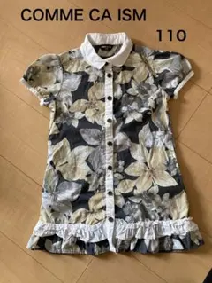 COMME CA ISM フラワープリント ワンピース 110