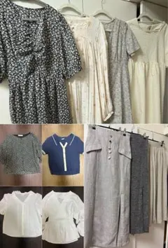 レディース　オフィスカジュアル まとめ売り　服　スカート　ワンピース　トップス