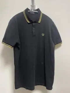 フレッドペリー　M12 ポロシャツ　ブラックゴールド イングランド製　XL 新色先行予約受付中／The Fred Perry Shirt - M12／イングランド製