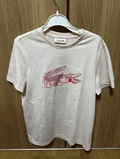LACOSTE Tシャツ ピンク M-Lサイズ 新品未使用