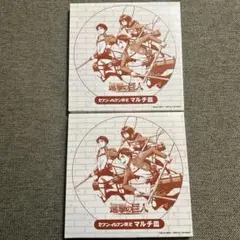 進撃の巨人　マルチ皿　２枚