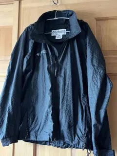 Columbia ナイロンブラックチェック柄ジャンバー　メンズ
