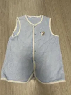 【^_^専用】familiar パイル生地 ベスト スリーパー 60〜90センチ