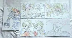 僕のヒーローアカデミア ヒロアカ DVD 購入特典 複製原画ポストカード